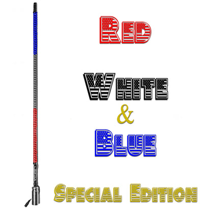 RED WHITE & BLUE HYPER WHIP